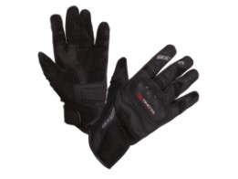Sonora Motorradhandschuhe Langgröße (Schwarz/Rot)