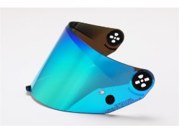 X-804 RS Ultra Carbon Visier (Cosmic Iridium Blau)