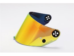 X-804 RS Ultra Carbon Visier (Iridium Orange verspiegelt)
