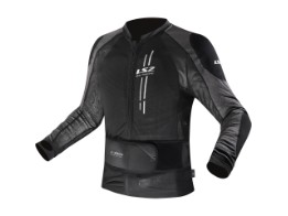 X-Armor Motorrad Protektorenjacke (Schwarz/Grau)