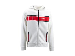 Racing Heritage Sweatjacke mit Kapuze (Weiß/Rot)