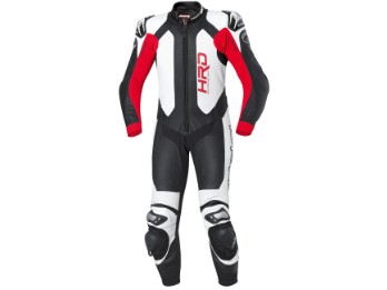 Slade Motorradlederkombi 1tlg. (Schwarz/Rot/Weiß)