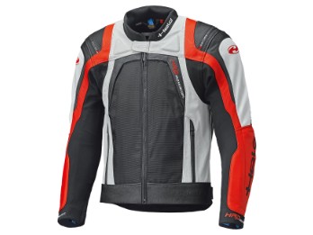 Hashiro II Motorradjacke (Schwarz/Weiß/Rot)