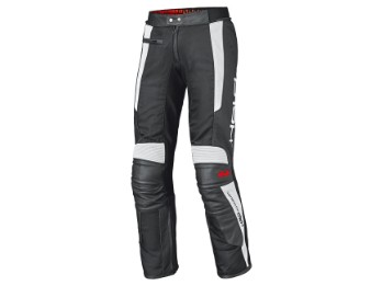 Takano II Motorradhose Langgröße (Schwarz/Weiß)