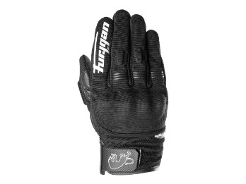 Jet D30 Evo Motorradhandschuhe Damen (Schwarz/Weiß)