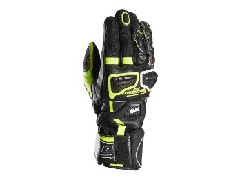 Styg20 X Motorradhandschuhe (Schwarz/Neongelb/Weiß)