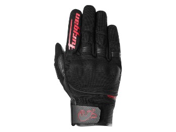 Jet D30 Evo Motorradhandschuhe (Schwarz/Rot)