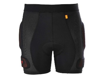 Xroad Short D3O Motorrad Funktionshose (Schwarz)