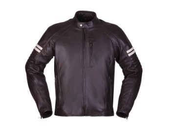 August 75 Lederjacke Herren (braun/beige)