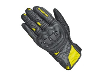 Kakuda Motorradhandschuhe Herren (schwarz/neongelb)