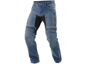 Parado Doublelayer AAA Motorradjeans Kurz (Blau)
