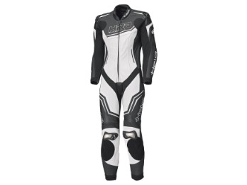 Slade II Motorradlederkombi 1tlg. Langgröße (Schwarz/Weiß)