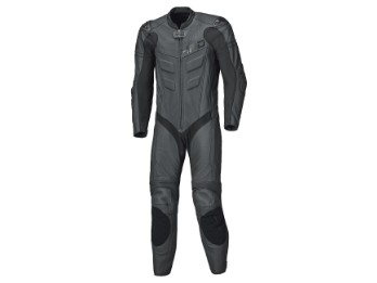 Expite 1tlg. Motorradlederkombi Herren (schwarz)