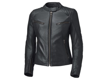 Robin Motorrad Lederjacke Damen (Schwarz)