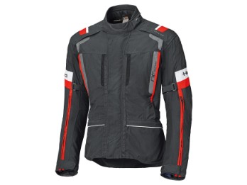 4 Touring II Tex-Jacke Herren (schwarz/rot)