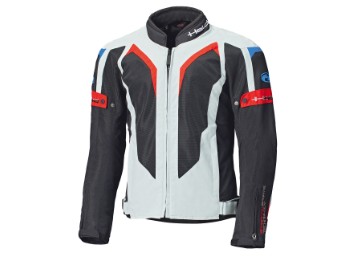 Sonic II Motorradjacke Herren (grau/blau/rot)