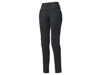 Stienna Leggings Motorradhose Damen (Schwarz)