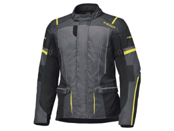 Zorro ST Motorradjacke (Schwarz/Anthrazit/Neongelb)