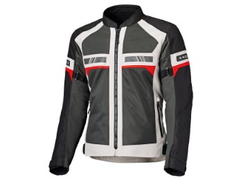 Tropic 4 Motorradjacke (Schwarz/Grau/Rot)