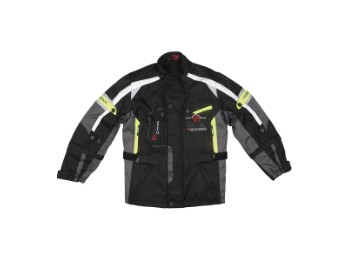 El Chango Kids Motorradjacke Kinder (schwarz/gelb)