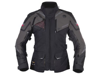 Panamericana II Tex-Jacke Damen (schwarz/dunkelgrau)