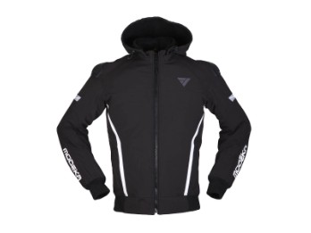Clarke Sport Tex-Jacke Herren (schwarz/weiß)