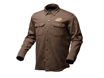 Overshirt Oliwer Motorradhemd (Braun)