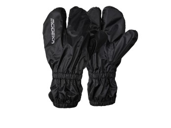 Trio Dry Motorrad Regenhandschuhe (Schwarz)