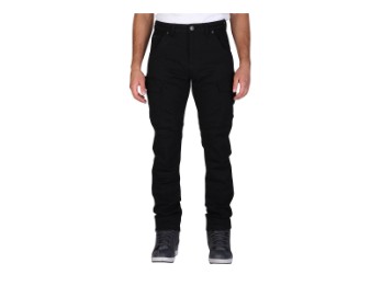 Brandon Cargo Jeans Herren Kurzgröße (schwarz)
