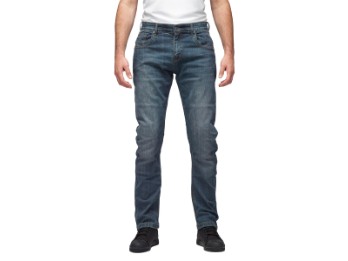 Bratt Motorradjeans Langgröße (Stone Wash Blau)