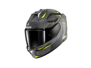 SKWAL i3 Linik Integralhelm (anthrazitmatt/gelb)