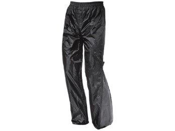 Aqua Regenhose Kurzgröße (Schwarz)