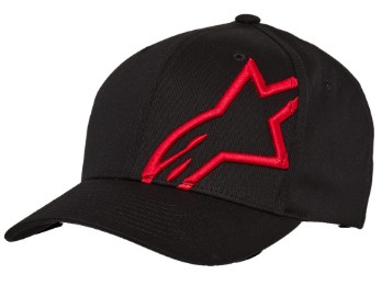 Corp Shift 2 Curved Brim Baseballkappe (schwarz / rot)