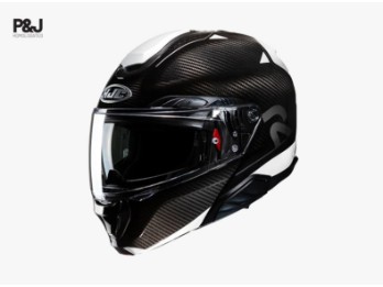 RPHA 91 Carbon Noela MC5 Klapphelm ( Carbon-Schwarz-Weiß)
