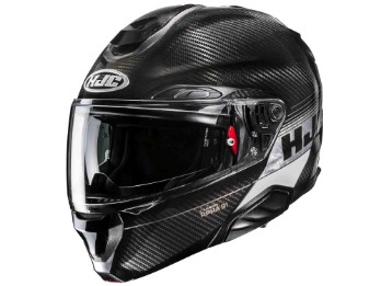 RPHA 91 Carbon Elig Klapphelm (schwarz / carbon / silber)