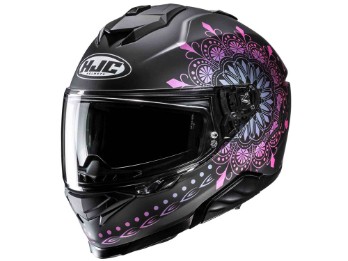 i71 Niel Integralhelm (schwarz / pink / lila)