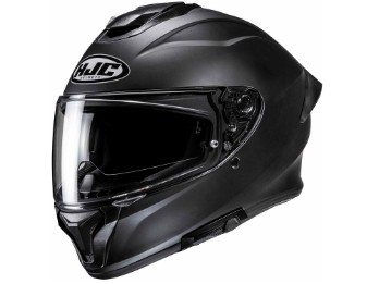 C71 Solid Integralhelm (mattschwarz)