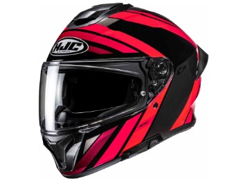 C71 Faber Integralhelm (schwarz / rot)