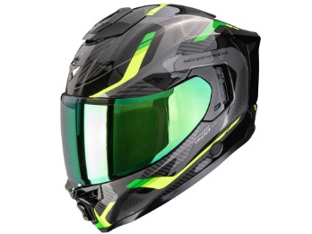 Exo-1500 Air Sleek Integralhelm (schwarz / grün / gelb)