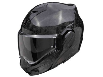 EXO-TECH EVO Onyx Carbon Klapphelm (Schwarz)