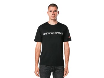 Linear Wordmark 2.0 T-Shirt (Schwarz/Grau/Rot)