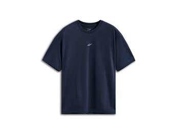 Focused Oversized T-Shirt (Navy/Blau)