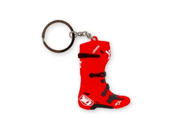 New Tech 10 Boot Schlüsselanhänger (Rot)