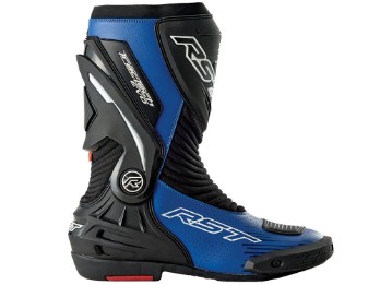 Tractech Evo D3O Motorradstiefel (schwarz / blau)