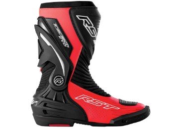 Tractech Evo D3O Motorradstiefel (schwarz / rot)