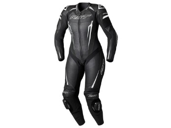 Tractech Evo D3O einteilige Lederkombi Damen (schwarz / weiß)