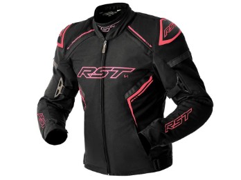 S1 D3O Motorradjacke Damen (schwarz / pink)