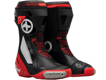 XP9-S Motorradstiefel (schwarz / rot)