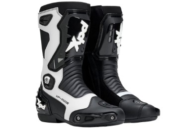 XP-Mode Motorradstiefel (schwarz / weiß)