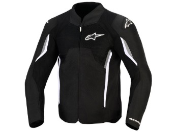 AST V3 Air perforierte Motorradjacke (schwarz / grau / weiß)